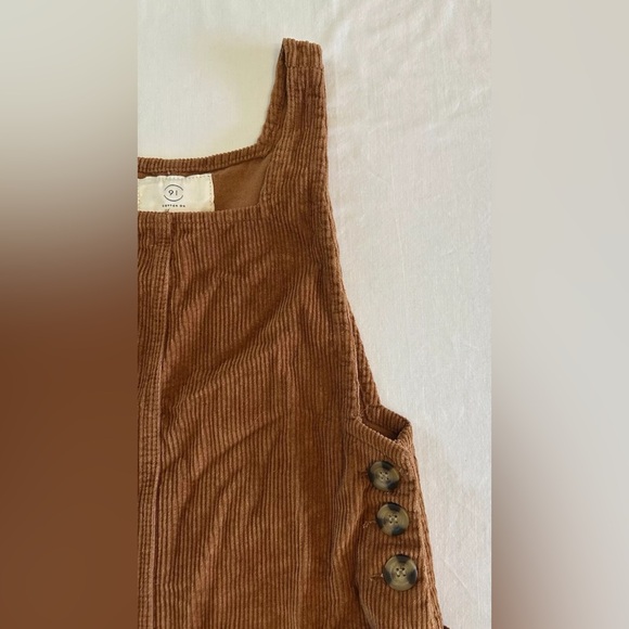Brown Teddy Corduroy CottonOn Dress - Picture 2 of 4